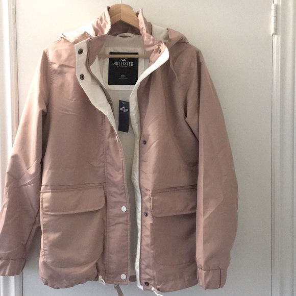 Hollister girls women’s Anorak fleeced Jacket - Picture 2 of 5